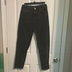 BDG Black High Rise Mom Jeans